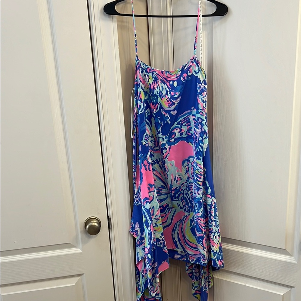 Lilly Pulitzer Kimi Waterfall Silk Dress